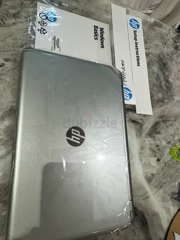 HP Pavilion Silver Laptop with Original Manuals - barely used