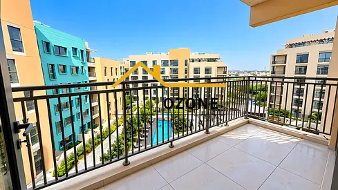 🌊 Stylish 1-Bedroom Home with Scenic Water Views & Balcony Retreat | Uptown Al Zahia