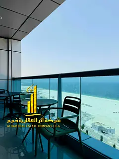 Fully furnished 2-bedroom apartment with a living room available for monthly rent in Ajman. Features