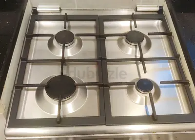Siemens Built-in 4-burner stainless steel gas hob - excellent working condition