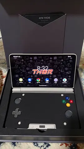 AYN Thor PRO handheld Android gaming console with controller case