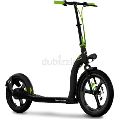 Argento Active Bike Foldable E-Scooter, 20” Front / 16” Rear Wheel, 350W Motor, Powerful Front LED