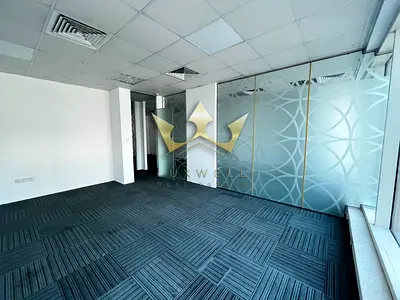 Canal and Burj View | Carpet Flooring and Partitions | Churchill Executive