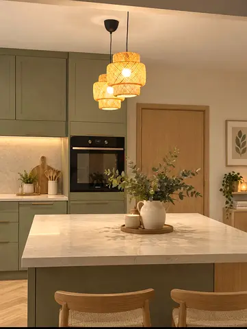 BAMBOO PENDANT LAMP (2pcs)