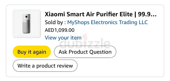 Xiaomi Smart Air Purifier Elite – Premium Air Purifier