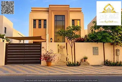 A villa at an unbeatable price in the Al Yasmeen area; includes electricity, water, and air conditi