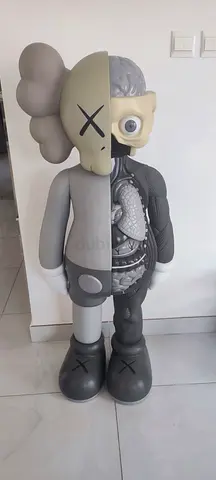 Large KAWS Dissected Companion Statue – Grey