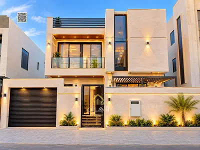 فرصة استثنائية بتصميم أوروبي فاخر5 غرف ماستر | في الزاهية عجمان شامل الكهرباء والمياه