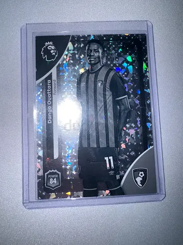 Rare Premier League Dango Ouattara Holographic Football Trading Card /75 (Sleeved)