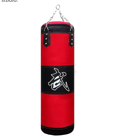 Red Heavy-Duty Hanging Punching Bag - Full Size Brand new