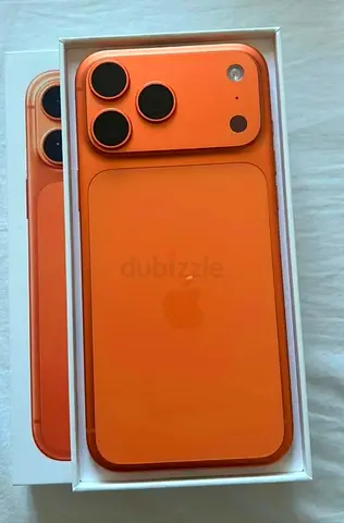 iPhone 17 Pro Max - 256GB - Orange - With Box and original charger - Never turned on or activated