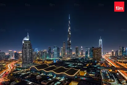 Burj & Fountain View | High Floor | Maid | Mall
