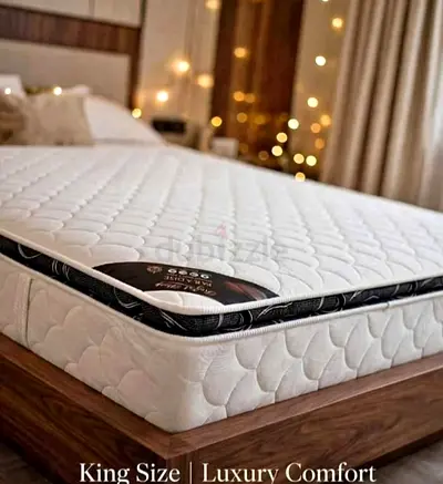 New 180×200cm Top Pillow Spring Mattress. Same Day Delivery Available
