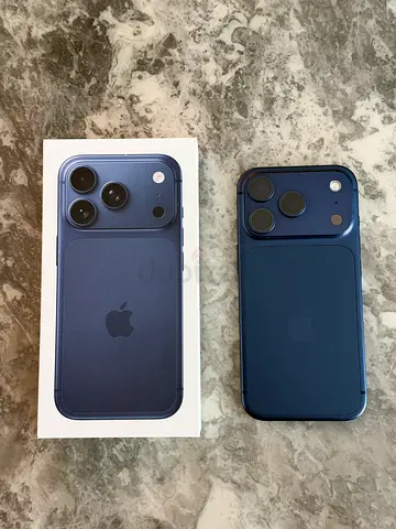 iPhone 17 Pro Deep Blue 256GB UAE Perfect condition with Box