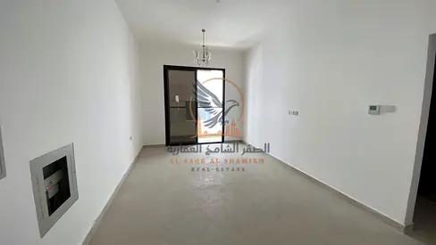 One-bedroom apartment, first occupancy, excellent size, very high-end finishes, and a prime location for annual rent in Ajman.