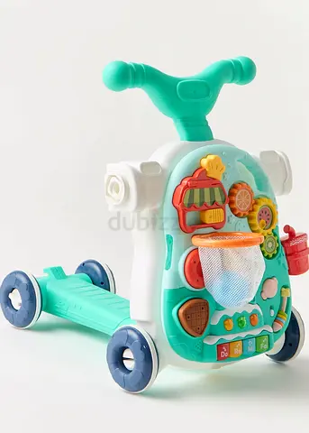 3-in-1 Baby Ride-On Scooter with Activity Play Panel - Good Condition