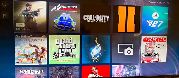 PS5 Slim 1tb Digital (13.00 software) 13 games preloaded