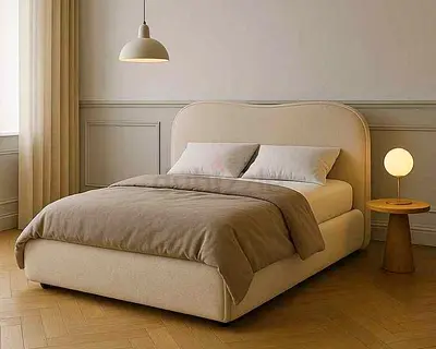 Premium Quality Cotton fabric Queen Bed Available