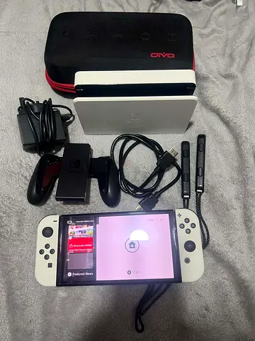 Nintendo switch oled white no box