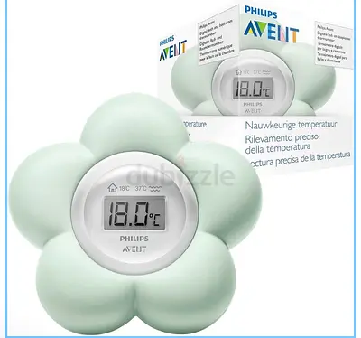 Philips Avent Digital Baby Bath & Room Thermometer (Flower Design)