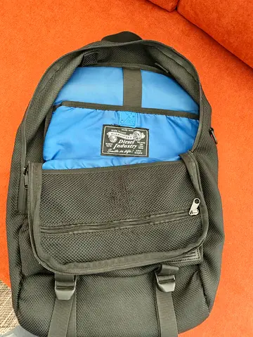 Original Diesel Industry Backpack – Black | Good Condition