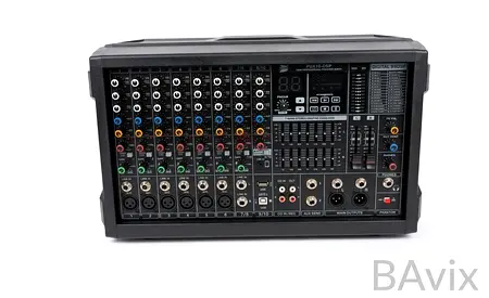 Siltron 10 Channel Mixer with Amplifier