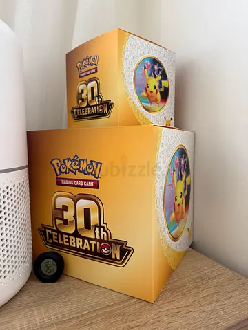 Pokemon 30th celebration boxes (empty)