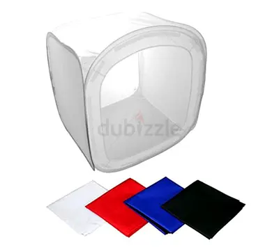 Godox 60x60 light tent with 4 color backgrounds
