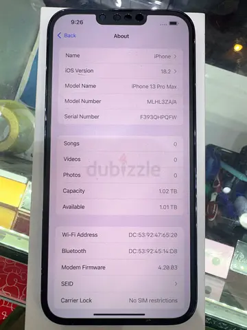 iPhone 13 Pro Max 1TB - Good Condition, Unlocked
