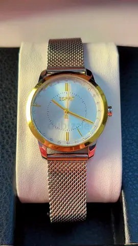 Esprit stainless steel mesh ladies watch — good condition