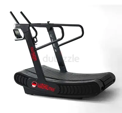 Curved Manual Treadmill — Non-Motorised, 180kg Max, 150cm Belt - Brand New
