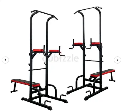 Adjustable Chip Pull Up Bar Rack - Dip Bars -Gym Lifting Benches Press - Brand New