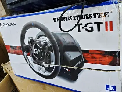 Thrustmaster T-GT II Racing Wheel for PlayStation (boxed)