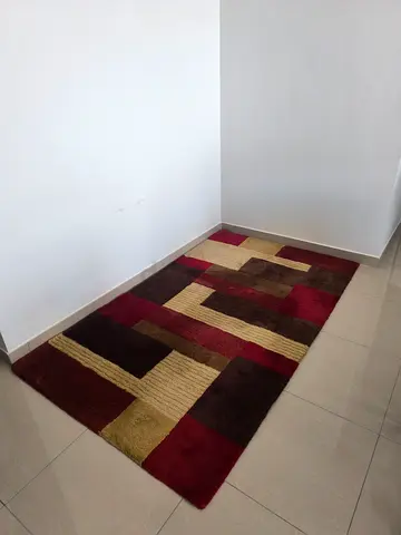 Modern wool-look rug 120x200cm
