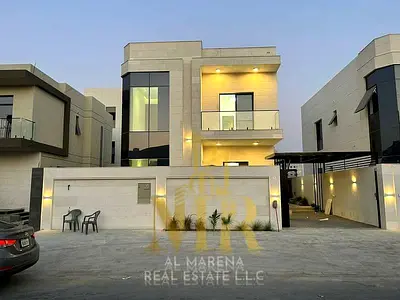 فيلا فاخرة للبيع في الزاهية – عجمان | 5 غرف نوم ماستر | تشطيبات راقية | تصميم عصري وموقع مميز