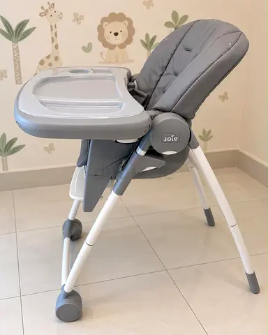 Joie Adjustable High Chair - Grey, Good Condition
