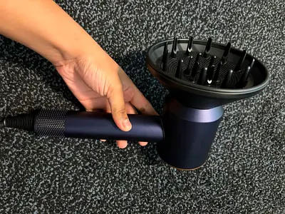 Dyson Supersonic Hair Dryer (Prussian Blue/Rich Copper) - Barely Used/Brand New
