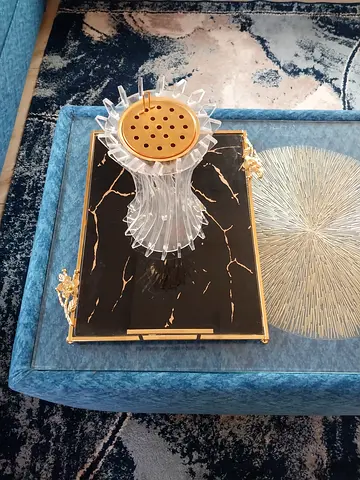 Beautiful bakhoor stand tray