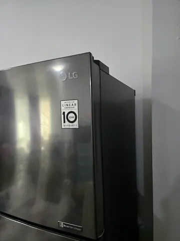 LG Stainless Steel Single-Door Refrigerator - Good Condition
