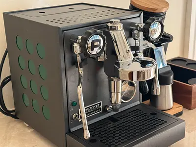 Rocket Espresso Machine and Eureka Mignon grinder