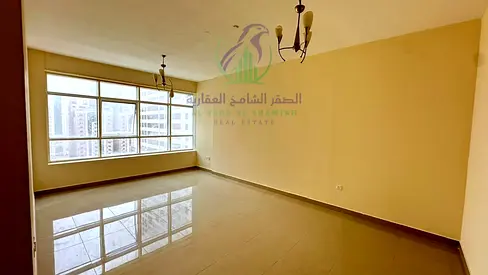 شقة غرفتين وصالة للإيجار في التعاون بالشارقة | بلكونة وباركينغ | حمامين | تصميم عملي مناسب للعائلات | عدد دفعات مرنة | عرض إيجاري مميز