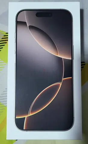 iPhone 16 Pro (boxed) - Desert Titanium