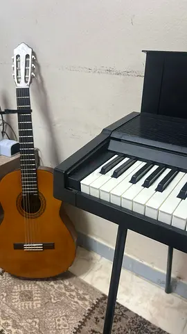 Casio digital piano cps100 and classical guitar c40