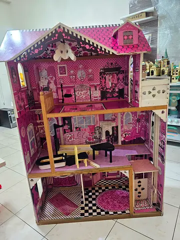 Wooden doll house