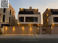 A distinctive villa for sale in Al Zahia, Ajman, featuring spacious areas and a practical design, su