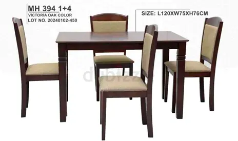 Solid Wooden Dining Set 4 Seatr Brand new