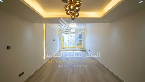 شقق للإيجار في القصباء الشارقة غرفتين وصالة بإطلالة بانورامية وتكييف وباركن مجاني وتشطيبات حديثة