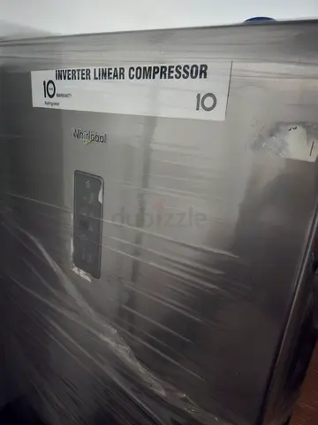 Whirlpool Stainless Steel Refrigerator with Inverter Linear Compressor - New/Unused