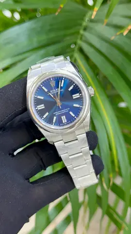 Rolex Oyster Perpetual 1.1 Clone High Quality stainless steel watch with blue dial Fixed Price
