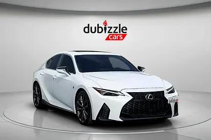 AED 2659/month | 2022 Lexus IS-Series IS 350 F Sport Platinum | GCC Specs | Ref#541551